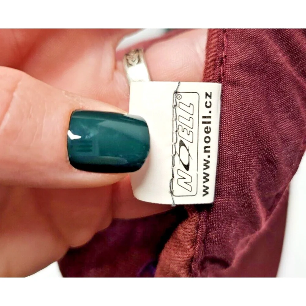 Golf Logo Women's Burgundy Adjustable Strap Back Baseball Hat Cap - Picture 9 of 9